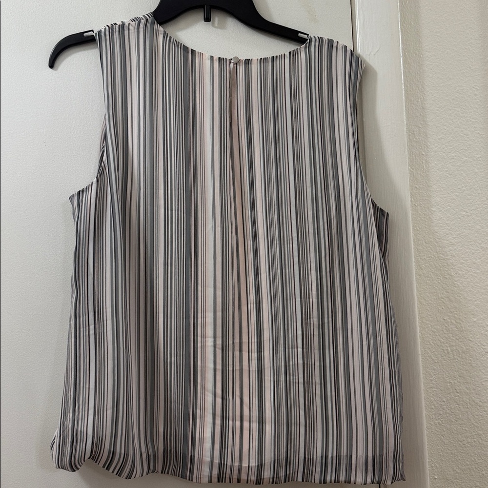 Calvin Klein Multicolor Striped Sleeveless Top - Picture 2 of 4